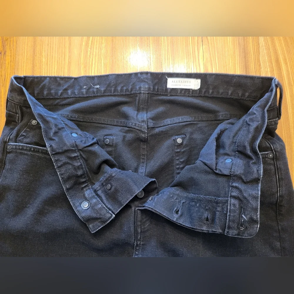 All Saints Charcoal Skinny Jeans - Picture 5 of 15